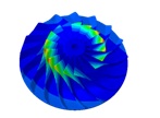 Mode Shape HI=1, 1367 Hz