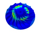 Mode Shape HI=2, 1385 Hz