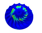 Mode Shape HI=3, 1425 Hz