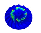 Mode Shape HI=5, 1492 Hz