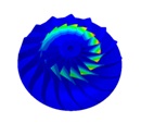 Mode Shape HI=8, 1523 Hz